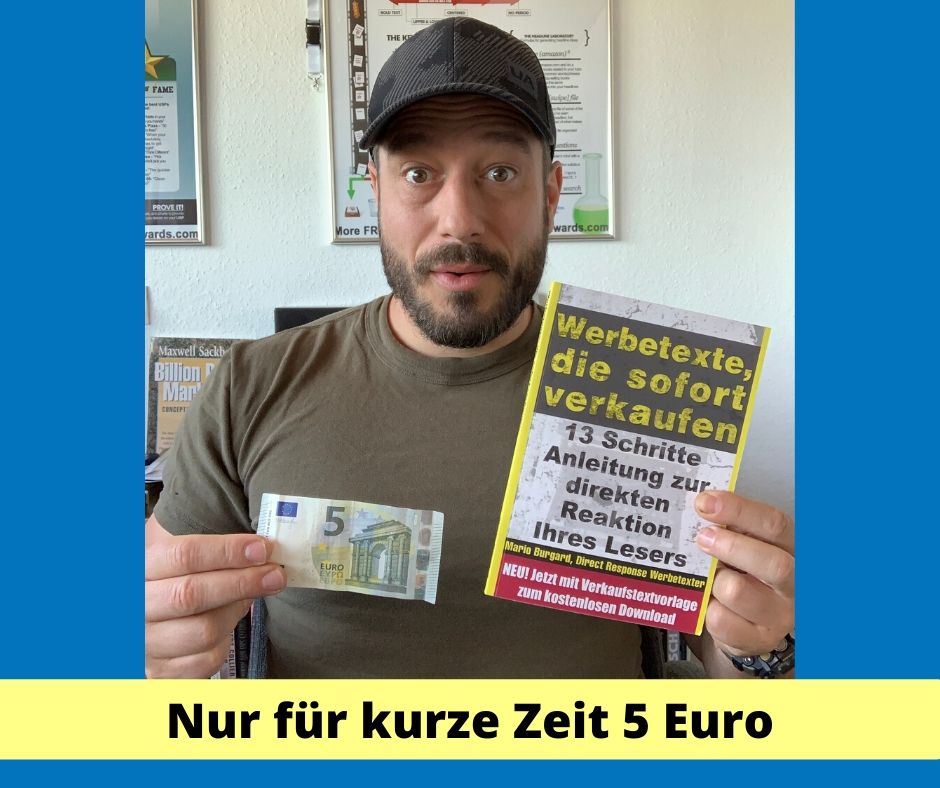 Werbetexte, die sofort verkaufen – Mario Burgard