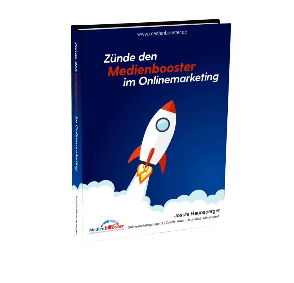 Zünde den Medienbooster im Onlinemarketing – Joschi Haunsperger