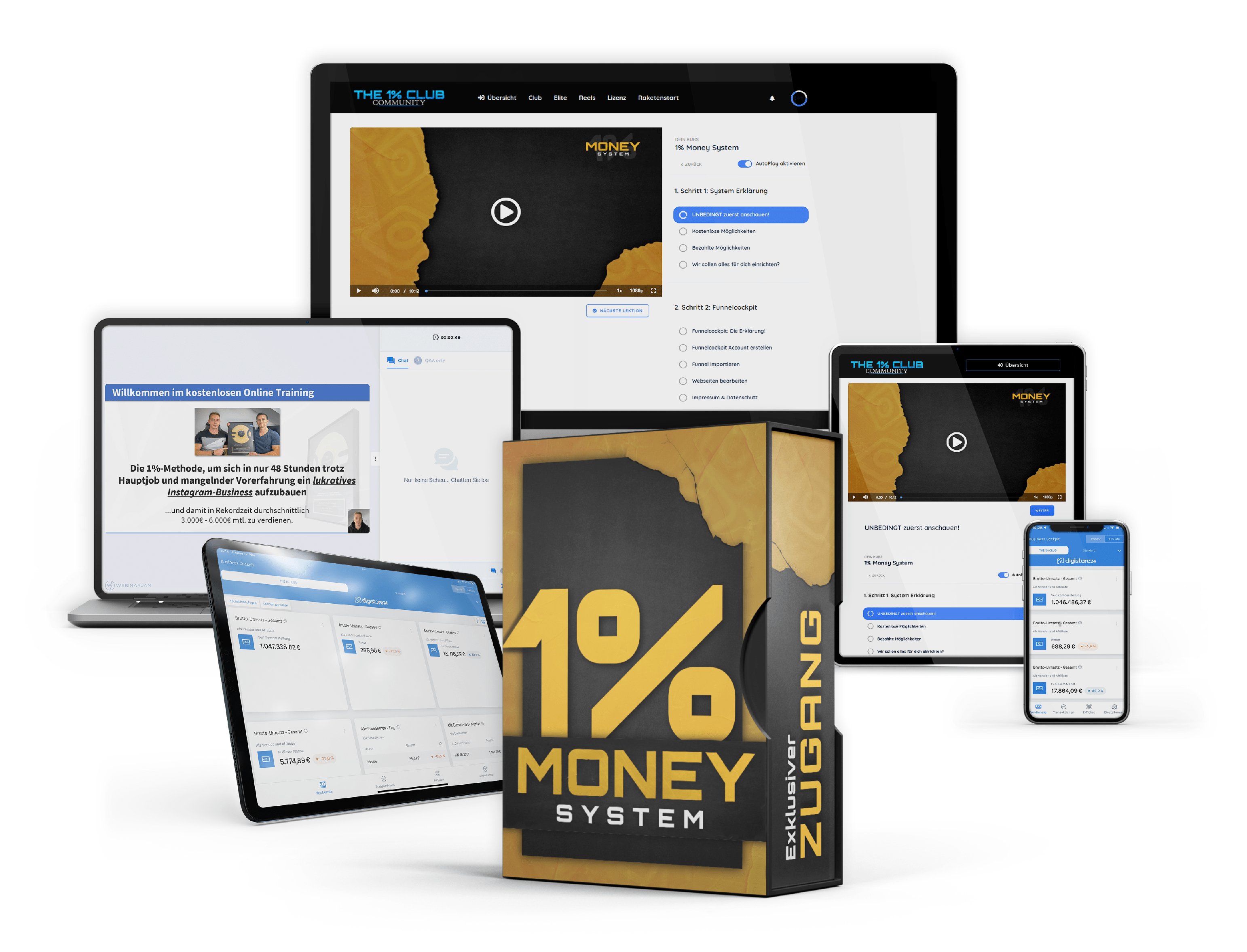 1% Money System – Daniel & Patrick Moser