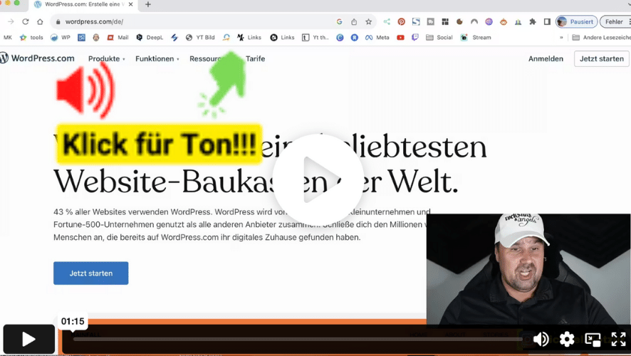 WordPress Workshop - Videomitschnitt - Video